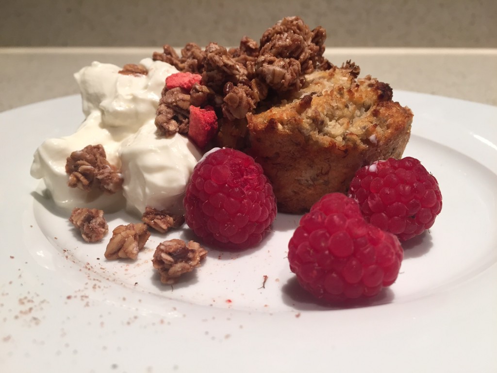 Gluten free banana muffin