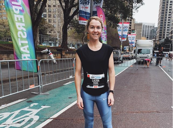 Laura at City2Surf